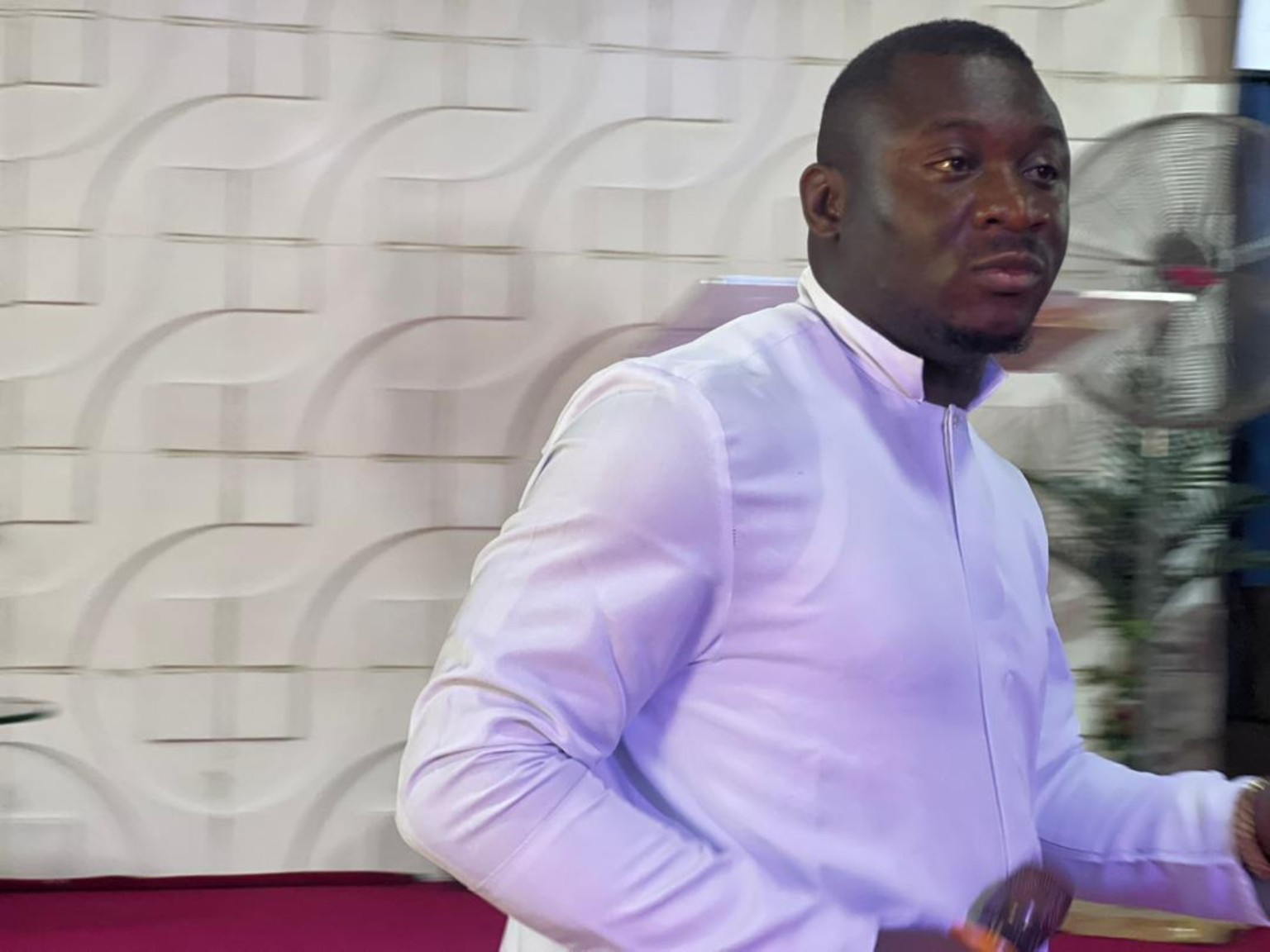 Prophet Dr Richard Ebuka Umezurike during ministry